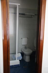 Koupelna v ubytování B&B Vittoria
