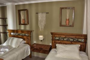 Hotel San Felipe客房内的一张或多张床位