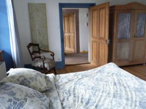 Voodi või voodid majutusasutuse Gîte "Cadichon" toas