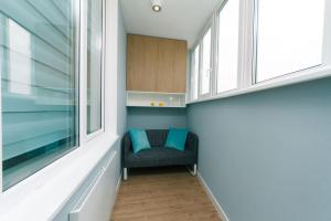 Posedenie v ubytovaní Happy apartment, warmth, comfort, turquoise