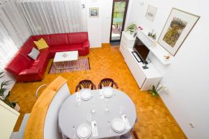 Posezení v ubytování Apartments Besker