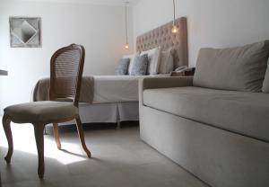 Uma área de estar em Hotel Florinda