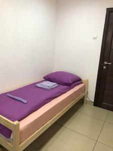  Кровать или кровати в номере Brusnika Hostel 