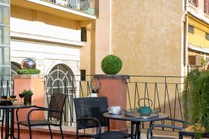 A balcony or terrace at Navona Style