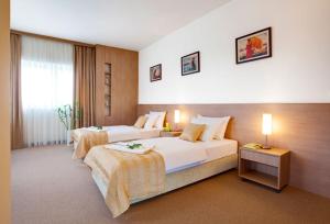 Postel nebo postele na pokoji v ubytování Hotel Knezevina + 23 fotografií