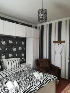 Voodi või voodid majutusasutuse Nikoloz Guesthouse toas