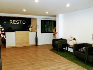 Vstupní hala nebo recepce v ubytování The Resto