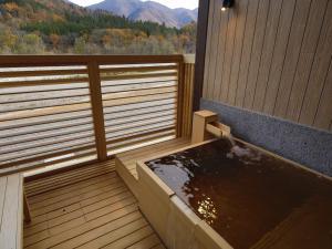 Landskap semula jadi dekat dengan ryokan