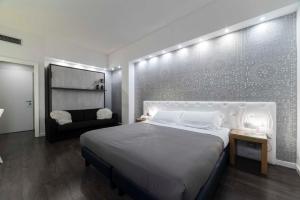
Cama o camas de una habitación en Hotel Montestella
