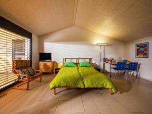 
Ein Bett oder Betten in einem Zimmer der Unterkunft Bed and Breakfast Oase im Seetal
