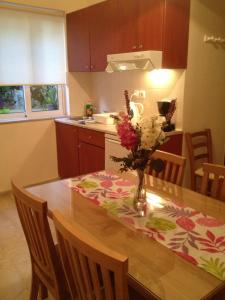 A kitchen or kitchenette at Angelica Studios and Apartments