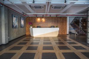 Vstupní hala nebo recepce v ubytování 3-Plus Hotel