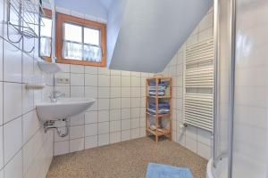 Koupelna v ubytování Gästehaus Berger