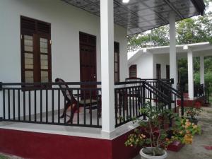 Balkón nebo terasa v ubytování Calm Garden Cabanas
