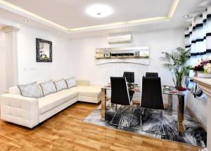 Posezení v ubytování Apartment Markovski