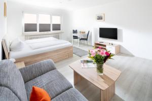 TV/Unterhaltungsangebot in der Unterkunft Ferienhaus an der Karlstraße