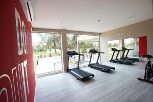 The fitness centre and/or fitness facilities at Platinum Hotel Casino