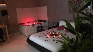 Postel nebo postele na pokoji v ubytování Dreamspa