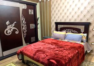Krevet ili kreveti u jedinici u okviru objekta Luxury Apartment City stars