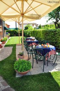 Zahrada ubytování Villa Chiara