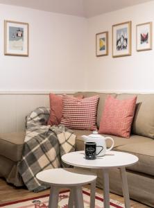 Posedenie v ubytovaní ZAKOHOME- Apartament Skocznia