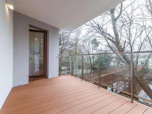 Balkón alebo terasa v ubytovaní Solmare Apartments