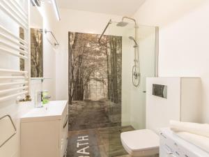 Kúpeľňa v ubytovaní Solmare Apartments