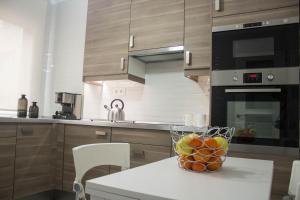 Una cocina o zona de cocina en Apartamento céntrico y tranquilo en Santiago de Compostela