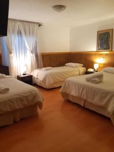 Postel nebo postele na pokoji v ubytování Agostini Hotel