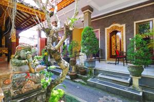 Zahrada ubytování Jungut Guest House Ubud