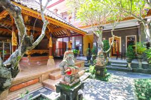 Zahrada ubytování Jungut Guest House Ubud