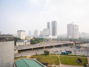 Linna Hanoi üldine vaade või majutusasutusest Phuong Dong hotel pildistatud vaade