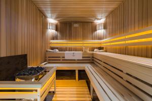 Szczawnica Park Resort & Spa客房内的一张或多张床位