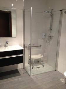 Koupelna v ubytování Alvear Suites