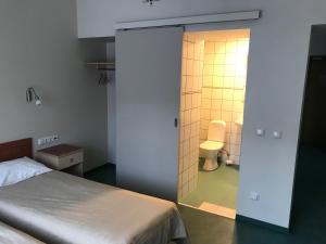 Koupelna v ubytování Hommiku Guesthouse