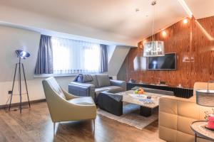 Posezení v ubytování Solun Hotel & SPA