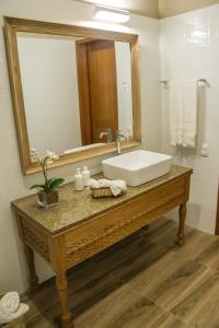 Et badeværelse på Monteverde Boutique Hotel