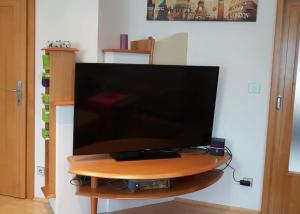 TV a/nebo společenská místnost v ubytování Sunshine Apartment