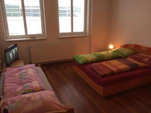 Postel nebo postele na pokoji v ubytování Hostel Fontana