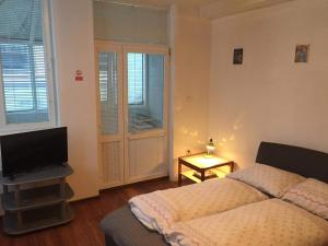 Postel nebo postele na pokoji v ubytování Hostel Fontana