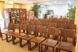 The business area and/or conference room at Garni Hotel Ema