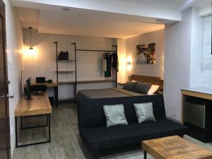 Posezení v ubytování Hotel Capada