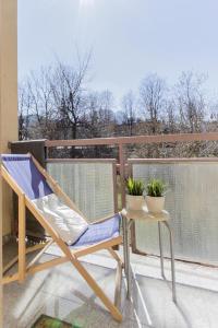 Balkon lub taras w obiekcie Apartament Bulwary Zakopane
