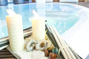 Bazén v ubytování Park Hotel Marinetta - Beach & Spa nebo v jeho okolí