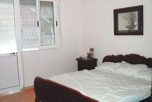 Rúm í herbergi á Di Vincenzo Inn