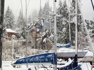 El Nautico Lodge Bariloche v zimě