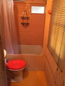 Koupelna v ubytování Chalets Amarelo