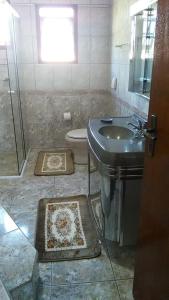 Vonios kambarys apgyvendinimo įstaigoje Pousada Vô Juca