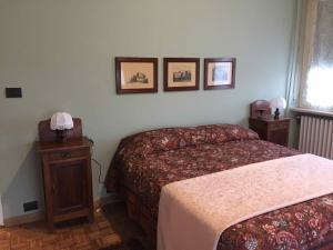 Cama o camas de una habitación en Blanchi di Roascio