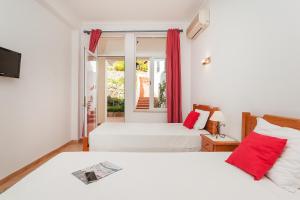 Postel nebo postele na pokoji v ubytování Turismo Guadiana - Casas